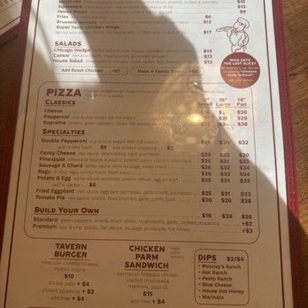 Mooney’s Pizza - Menu - Pizza Near Me - Long Beach, California