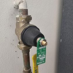 Black Diamond Heating and Air Conditioning - House main water valve.