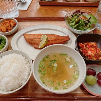 Her Name Is Han - Mackerel Lunch Set - Korean Near Me - New York, New York Her Name Is Han - Mackerel Lunch Set - Korean Near Me - New York, New York