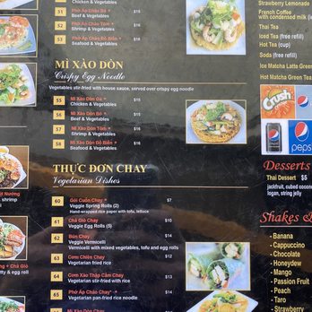 Simply Pho - Menu 1/11/24 - Noodles Near Me - Orange, California