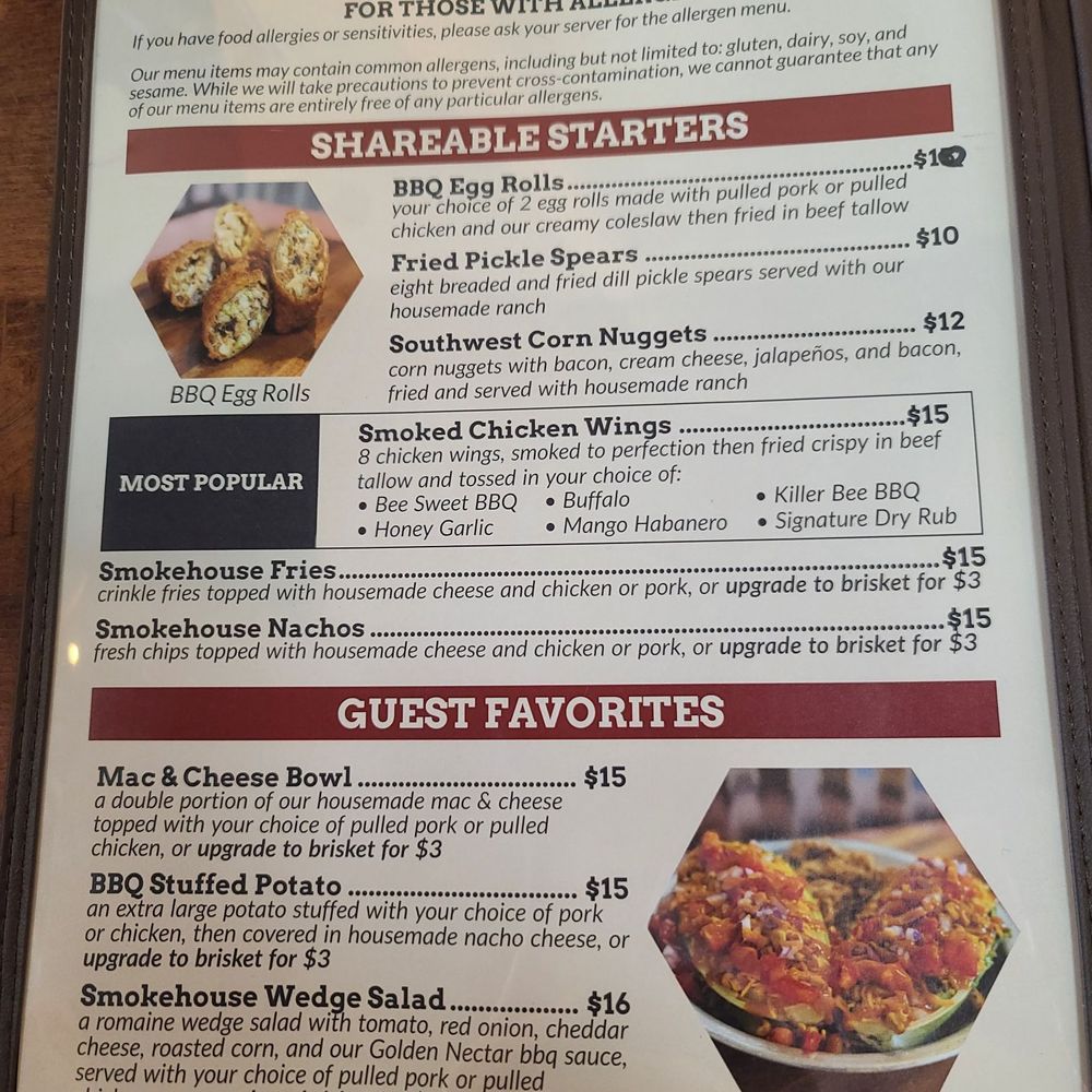 Honey's BBQ - Menu - Barbeque Near Me - Davenport, Florida Honey's BBQ - Menu - Barbeque Near Me - Davenport, Florida