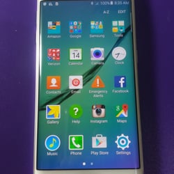 My new Galaxy S6 Edge unlocked.