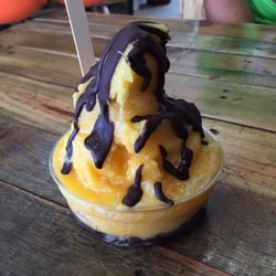 Charlie's Raw Squeeze Greenslopes - Orange "nice cream"