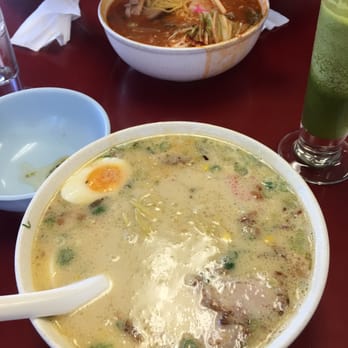 Foo Foo Tei - #17 nanchatte ramen with white cream and spicy miso ramen - Tapas/Small Plates Near Me - Hacienda Heights, California