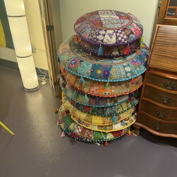 Dandelion Teahouse & Apothecary - I love these comfortable cushions for classes. - Tea Rooms Near Me - Vancouver, Washington