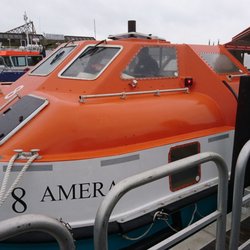 Port de Saint-Malo - Die Amera Tender Boote die uns an Land brachten.