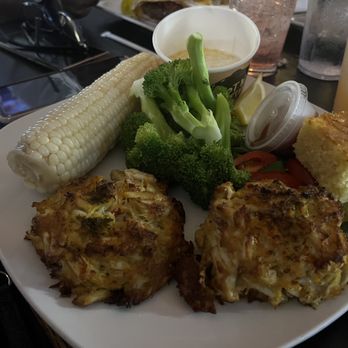 Pikes Cinema Bar and Grill - Double Crab Cake Platter - Diners Near Me - Pikesville, Maryland Pikes Cinema Bar and Grill - Double Crab Cake Platter - Diners Near Me - Pikesville, Maryland
