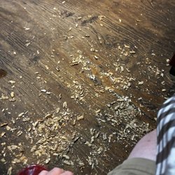 Brangus Steakhouse - Peanut shells on the floor what fun!