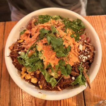 Westville Hell's Kitchen - Shredded Beef Rice Bowl - Salad Near Me - New York, New York Westville Hell's Kitchen - Shredded Beef Rice Bowl - Salad Near Me - New York, New York