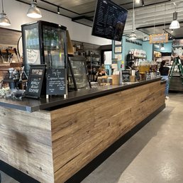 Sky Roast coffee stand in Ferry Terminal Market Sky Roast coffee stand in Ferry Terminal Market