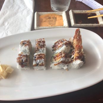 Katana Sushi - Shrimp tempura roll. It's dynamite! - Sushi Bars Near Me - Elkridge, Maryland Katana Sushi - Shrimp tempura roll. It's dynamite! - Sushi Bars Near Me - Elkridge, Maryland