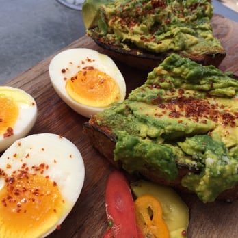 Bartavelle Cafe - Avocado toast and soft boiled eggs - Coffee & Tea Near Me - Berkeley, California