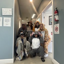 LA Speech Therapy Solutions - South Los Angeles - Wonderful Halloween crew of therapists at the South LA clinic. Thanks for all your wonderful work with the kids!