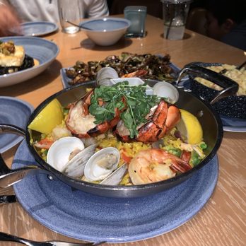Sally's Waterfront Dining - Seafood Paella - Seafood Near Me - San Diego, California