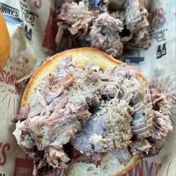 Sonny's BBQ - Regular Chopped Beef Brisket Sandwich - Barbeque Near Me - Zephyrhills, Florida Sonny's BBQ - Regular Chopped Beef Brisket Sandwich - Barbeque Near Me - Zephyrhills, Florida