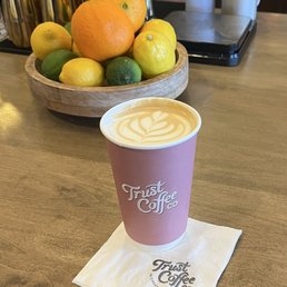 Pumpkin spice latte - beautiful and tasty!