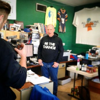 All Seasons Screen Printing & Embroidery - #bethechange - Screen Printing/T-Shirt Printing Near Me - Chicago, Illinois All Seasons Screen Printing & Embroidery - #bethechange - Screen Printing/T-Shirt Printing Near Me - Chicago, Illinois