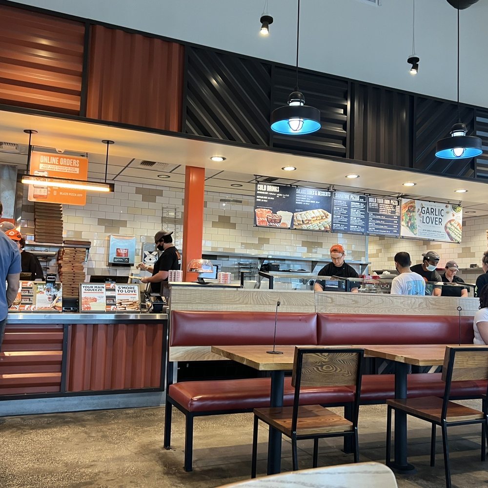 Blaze Pizza - The assembly line where you get to pick all the cheeses, sauces, toppings, and drizzles that you want - Salad Near Me - Jacksonville, Florida