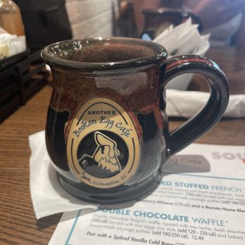 Another Broken Egg Cafe - Fresh brewed coffee in the brands coffee mug - Breakfast & Brunch Near Me - Columbia, South Carolina Another Broken Egg Cafe - Fresh brewed coffee in the brands coffee mug - Breakfast & Brunch Near Me - Columbia, South Carolina