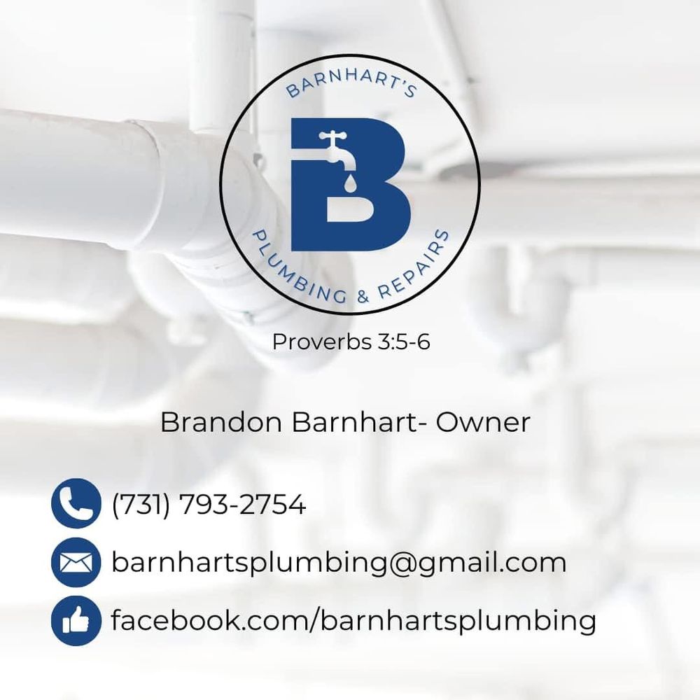 Slide of Barnhart's Plumbing & Repairs