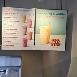 Their menu April 2025 Their menu April 2025