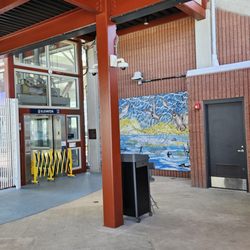Skyline Ahua Station - Love the red brick theme of this station.