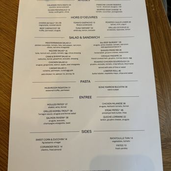 Francine - Menu - French Near Me - Scottsdale, Arizona Francine - Menu - French Near Me - Scottsdale, Arizona
