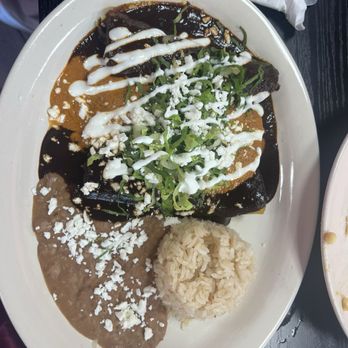 La Diosa de Los Moles - The enmoladas- my favorite! 3 mole enmoladas with my choice of 3 moles! Oaxacan, pipián and the house special... - Mexican Near Me - Monterey Park, California La Diosa de Los Moles - The enmoladas- my favorite! 3 mole enmoladas with my choice of 3 moles! Oaxacan, pipián and the house special... - Mexican Near Me - Monterey Park, California