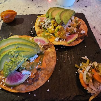 Distrito Federal - Roasted Cauliflower Tostada - Mexican Near Me - Campbell, California Distrito Federal - Roasted Cauliflower Tostada - Mexican Near Me - Campbell, California