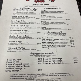 Shuffletown Grill - Menu - American Near Me - Charlotte, North Carolina Shuffletown Grill - Menu - American Near Me - Charlotte, North Carolina