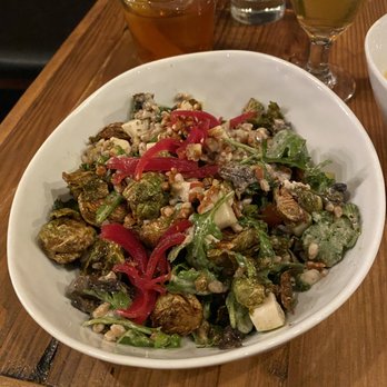 Brazen Open Kitchen Bar - Brussel salad - New American Near Me - Dubuque, Iowa