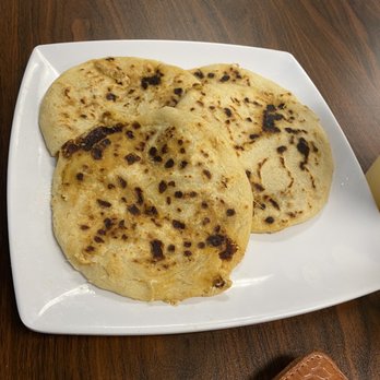 El Amanecer - Pupusas de chiccaron con queso - Latin American Near Me - Houston, Texas