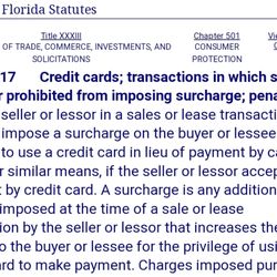 Gold Coast Car Rental and Cruise and Fly Parking - Fl statute 501.0117