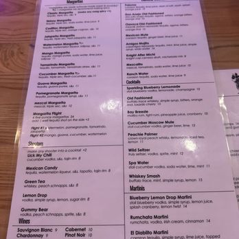 Knight Cap - Drink menu so many options! - New Mexican Cuisine Near Me - Monrovia, California Knight Cap - Drink menu so many options! - New Mexican Cuisine Near Me - Monrovia, California