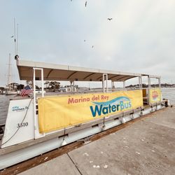 Marina del Rey WaterBus - Boat at dock