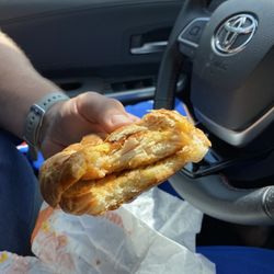 Dunkin' - Chicken, Bacon, cheese on croissant
