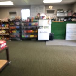 St. Stanislaus Golf Course - Clubhouse interior - April 2023