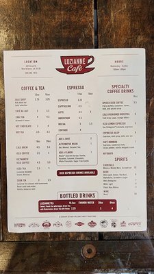 Menu photo 8 Luzianne Cafe New Orleans, LA Menu photo 8 Luzianne Cafe New Orleans, LA
