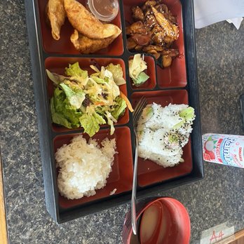 Tokyo House - Bento Box with Chicken teriyaki and California rolls - Japanese Near Me - Bellingham, Washington Tokyo House - Bento Box with Chicken teriyaki and California rolls - Japanese Near Me - Bellingham, Washington