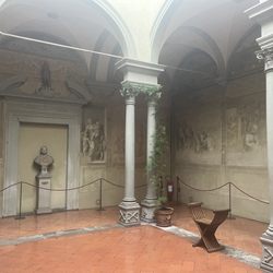 Chiostro dello Scalzo - The courtyard.