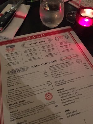 Menu photo 6 MASH Copenhagen, 84
