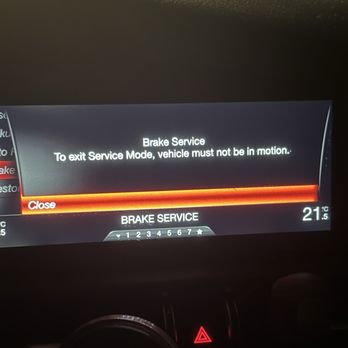 Megan Auto Works - The car has been stuck in Brake service mode after their diagnostic. - Auto Repair Near Me - Villa Park, Illinois
