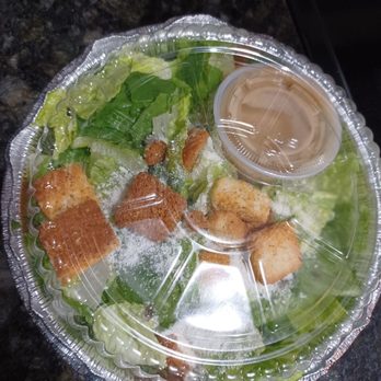 D'Amico's Italian Market Cafe - Cesar salad that came with the Milano panini. - Italian Near Me - Houston, Texas D'Amico's Italian Market Cafe - Cesar salad that came with the Milano panini. - Italian Near Me - Houston, Texas