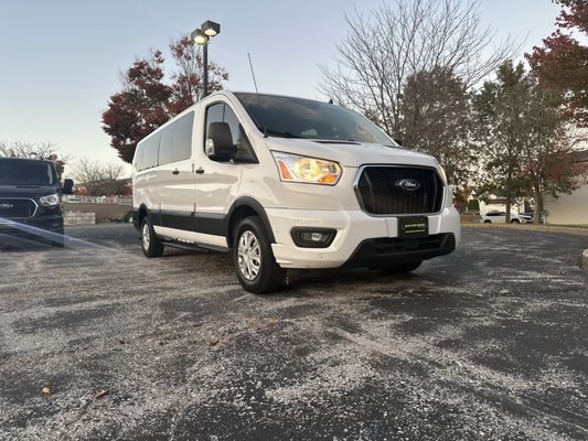 15-Passenger Sprinter Van Rentals – St. Louis - Select Auto Rentals offers 15-passenger van rentals in St. Louis for groups that need space, comfort, convenience, and flexibility. Our passenger van fleet is an excellent choice for families, businesses, churches, schools, sports teams, organizations, wedding parties, and groups traveling together throughout the St. Louis area.
Whether you're arriving at St. Louis Lambert International Airport (STL), planning a family vacation, coordinating transportation for a corporate event, or simply need one vehicle capable of accommodating a large group, our 15-passenger vans and Sprinter-style passenger vans make group travel easier.
Instead of splitting your group between several rental cars, keep everyone together with plenty of passenger seating and room for your trip.
Our St. Louis 15-passenger van rentals are ideal for:
St. Louis Lambert Airport (STL) travel
Family vacations and reunions
Corporate groups and business travel
Church and ministry groups
School and university travel
Sports teams and athletic events
Wedding parties and special events
Concerts and sporting events
Convention and conference groups
Golf outings
Hotel and airport transportation
Group road trips
Long-distance travel
Extended rentals
Employee and workforce transportation
Select Auto Rentals specializes in vehicles for customers who need more capacity than a traditional rental car or SUV can provide. Our passenger vans offer a practical solution for moving larger groups while providing the comfort and convenience needed for both local and long-distance travel.
Lambert Airport Group Rentals
Flying into St. Louis Lambert International Airport with a large group? A 15-passenger van can eliminate the hassle of coordinating multiple rental vehicles and keeping everyone on the same schedule. Select Auto Rentals provides convenient rental options for customers traveling through Lambert Airport (STL) and throughout the St. Louis metropolitan area.
Our vans are especially popular with groups traveling to St. Louis for conventions, tournaments, weddings, family events, corporate meetings, church activities, concerts, sporting events, and other group functions.
A Better Way to Move Your Group
When you're traveling with a larger group, having the right vehicle matters. A 15-passenger van rental gives you the flexibility to travel on your own schedule without relying on multiple cars or coordinating several separate rentals.
Whether you're staying in St. Louis or heading out of town, Select Auto Rentals can help you find a passenger van that fits your group's transportation needs.
We proudly serve customers throughout St. Louis, O'Fallon, St. Charles, Chesterfield, St. Peters, Wentzville, St. Louis County, St. Charles County, Lambert Airport, and the surrounding St. Louis metro area.
If you're searching for a 15-passenger van rental in St. Louis, Sprinter van rental, passenger van rental near Lambert Airport, group van rental, airport van rental, church van rental, corporate van rental, or large family van rental, check availability with Select Auto Rentals.
Select Auto Rentals — Select, Arrive & Drive! 15-Passenger Sprinter Van Rentals – St. Louis - Select Auto Rentals offers 15-passenger van rentals in St. Louis for groups that need space, comfort, convenience, and flexibility. Our passenger van fleet is an excellent choice for families, businesses, churches, schools, sports teams, organizations, wedding parties, and groups traveling together throughout the St. Louis area.
Whether you're arriving at St. Louis Lambert International Airport (STL), planning a family vacation, coordinating transportation for a corporate event, or simply need one vehicle capable of accommodating a large group, our 15-passenger vans and Sprinter-style passenger vans make group travel easier.
Instead of splitting your group between several rental cars, keep everyone together with plenty of passenger seating and room for your trip.
Our St. Louis 15-passenger van rentals are ideal for:
St. Louis Lambert Airport (STL) travel
Family vacations and reunions
Corporate groups and business travel
Church and ministry groups
School and university travel
Sports teams and athletic events
Wedding parties and special events
Concerts and sporting events
Convention and conference groups
Golf outings
Hotel and airport transportation
Group road trips
Long-distance travel
Extended rentals
Employee and workforce transportation
Select Auto Rentals specializes in vehicles for customers who need more capacity than a traditional rental car or SUV can provide. Our passenger vans offer a practical solution for moving larger groups while providing the comfort and convenience needed for both local and long-distance travel.
Lambert Airport Group Rentals
Flying into St. Louis Lambert International Airport with a large group? A 15-passenger van can eliminate the hassle of coordinating multiple rental vehicles and keeping everyone on the same schedule. Select Auto Rentals provides convenient rental options for customers traveling through Lambert Airport (STL) and throughout the St. Louis metropolitan area.
Our vans are especially popular with groups traveling to St. Louis for conventions, tournaments, weddings, family events, corporate meetings, church activities, concerts, sporting events, and other group functions.
A Better Way to Move Your Group
When you're traveling with a larger group, having the right vehicle matters. A 15-passenger van rental gives you the flexibility to travel on your own schedule without relying on multiple cars or coordinating several separate rentals.
Whether you're staying in St. Louis or heading out of town, Select Auto Rentals can help you find a passenger van that fits your group's transportation needs.
We proudly serve customers throughout St. Louis, O'Fallon, St. Charles, Chesterfield, St. Peters, Wentzville, St. Louis County, St. Charles County, Lambert Airport, and the surrounding St. Louis metro area.
If you're searching for a 15-passenger van rental in St. Louis, Sprinter van rental, passenger van rental near Lambert Airport, group van rental, airport van rental, church van rental, corporate van rental, or large family van rental, check availability with Select Auto Rentals.
Select Auto Rentals — Select, Arrive & Drive!