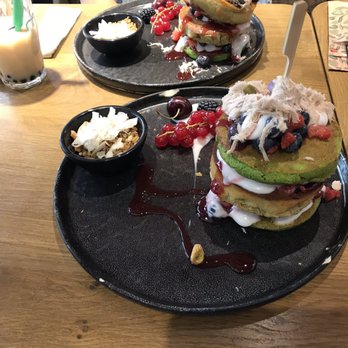 Mr. Stacks - Matcha stack - Pancakes Near Me - Amsterdam, New Hampshire Mr. Stacks - Matcha stack - Pancakes Near Me - Amsterdam, New Hampshire