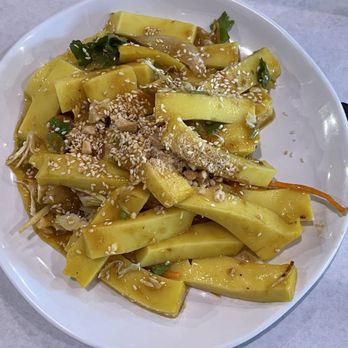Irrawaddy Taste of Burma - Golden Tofu Salad $16 - Burmese Near Me - Stanton, California