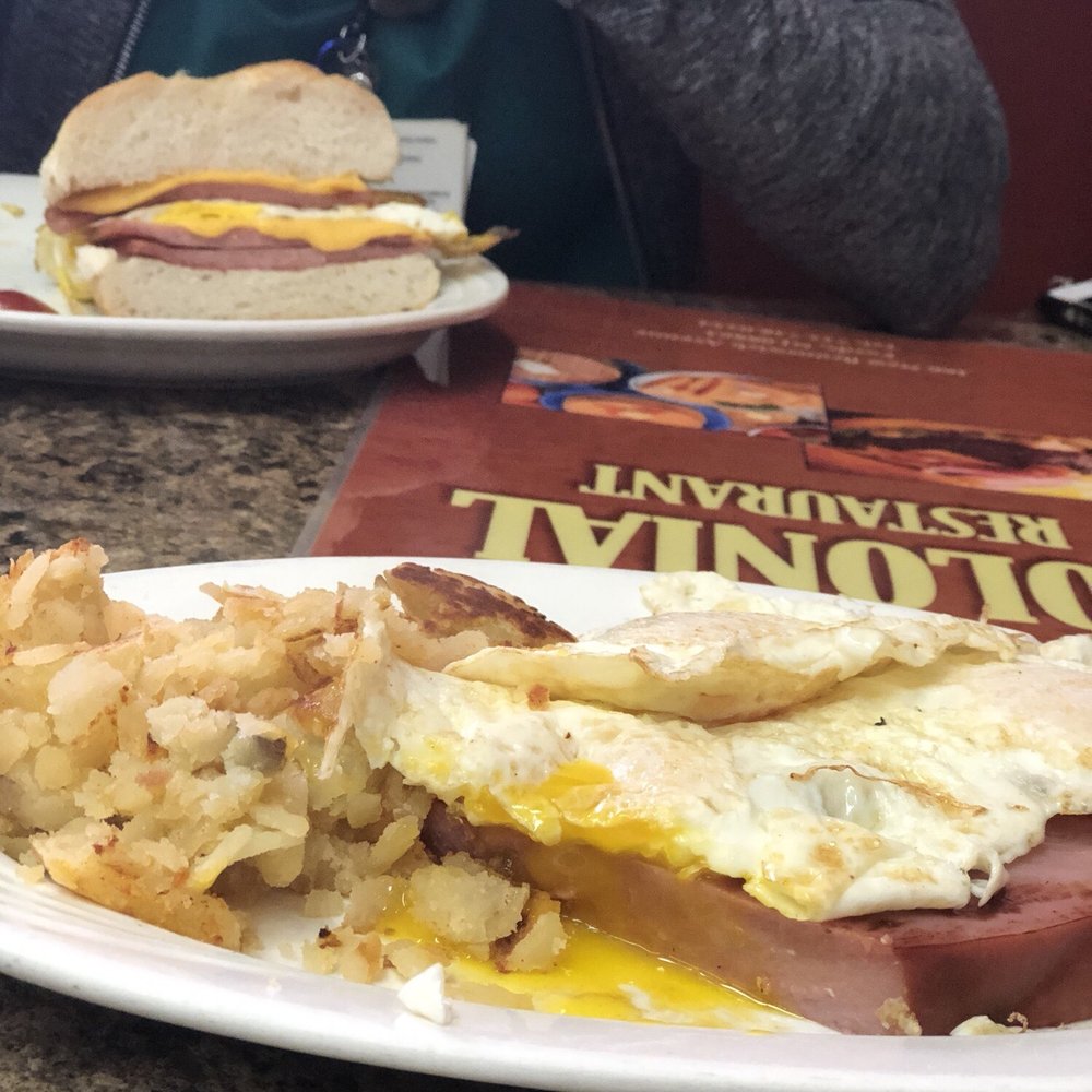 Colonial Restaurant - Check out the thickness of that Virginia Ham! - Diners Near Me - Fords, New Jersey Colonial Restaurant - Check out the thickness of that Virginia Ham! - Diners Near Me - Fords, New Jersey