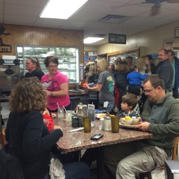 Blue Bonnet Cafe - Line out the door-always! - Desserts Near Me - Marble Falls, Texas