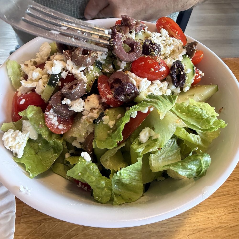 Greek salad. Greek salad.