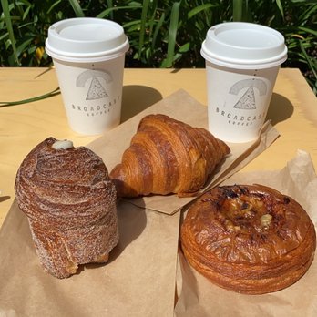 Temple Pastries - *Cinnamon Cream Cheese Cruffin, Classic Croissant, Shallot & Gruyere Croissant *2 hot ginger matcha lattee - Bakeries Near Me - Seattle, Washington Temple Pastries - *Cinnamon Cream Cheese Cruffin, Classic Croissant, Shallot & Gruyere Croissant *2 hot ginger matcha lattee - Bakeries Near Me - Seattle, Washington